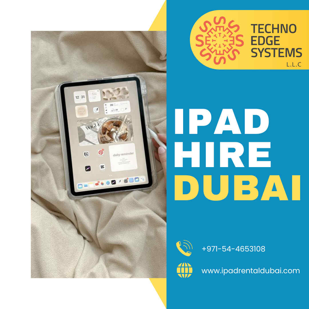 iPad Hire Dubai for Professional Events